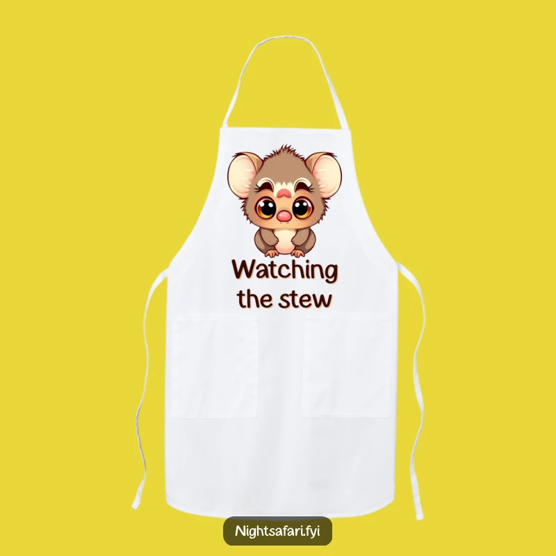 Funny Tarsier Apron: Kitchen Curiosity for Playful Cooks