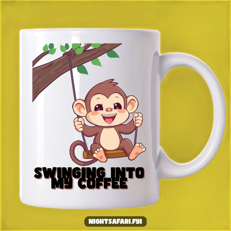 Funny Monkey Headlamp Mug: Playful Explorer Is A Perfect Funny Gift For Adventurers