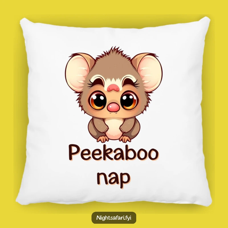 Cozy Funny Tarsier Pillow: Curious Comfort for Playful Spaces