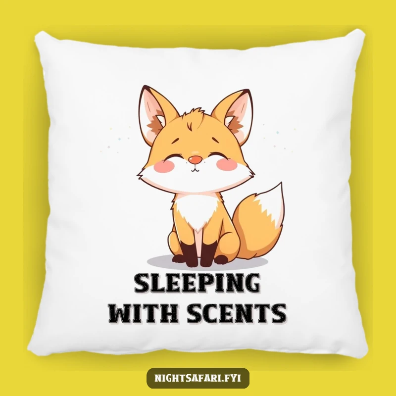 Funny Fox Glowing Nose Pillow: Cozy Night Comfort, Cute Funny Gift