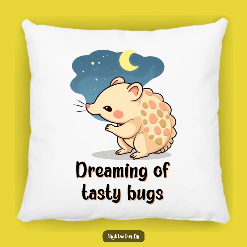 Funny Pangolin Pillow: Curious Character's Soft Night Sniff