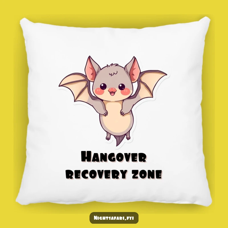 Funny Bat Pillow - Cozy Flying Cushion, Perfect Funny Gift