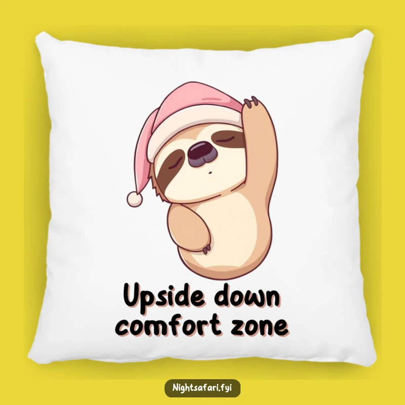 Funny Sleepy Sloth Nightcap Pillow: Ultimate Comfort for Snoozing