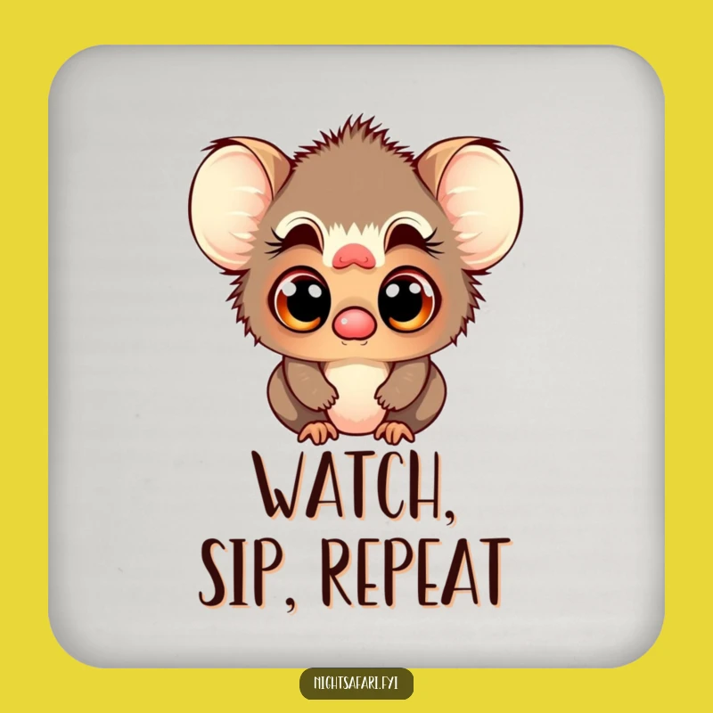Funny Tarsier Coasters: Curious Protection for Your Tables