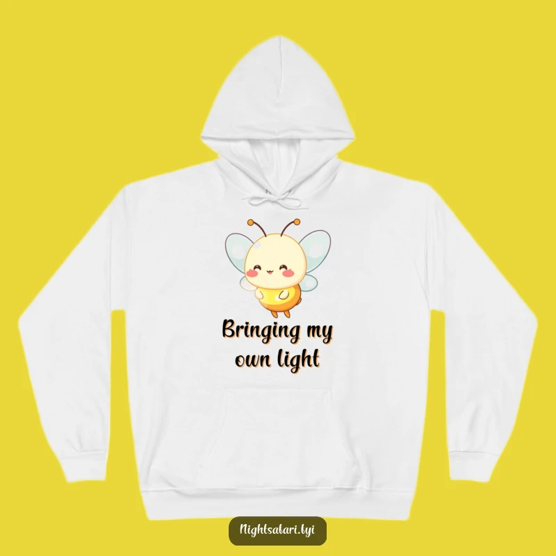 Funny Firefly Hoodie - Cozy Glowing Character Sweatshirt, Perfect Funny Gift