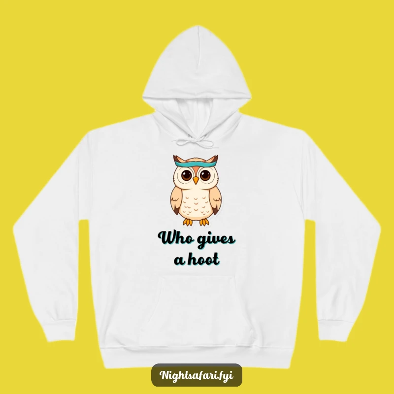 Funny Owl Headband Hoodie: Stay Cozy And Wise With This Adorable Hooting Gift