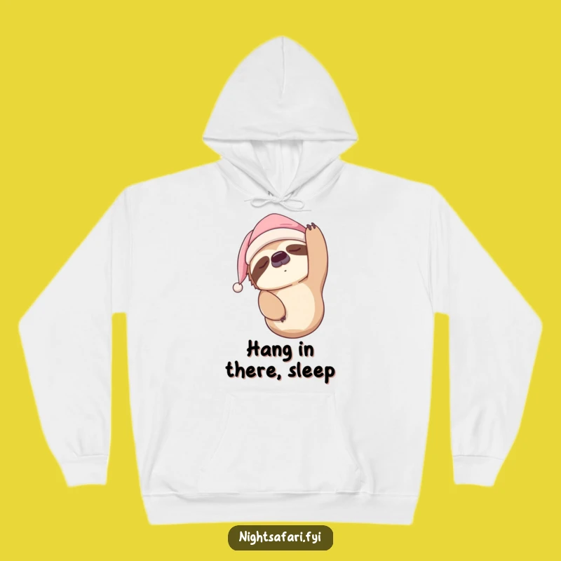Funny Sleepy Sloth Nightcap Hoodie: Cozy Comfort for Ultimate Relaxation