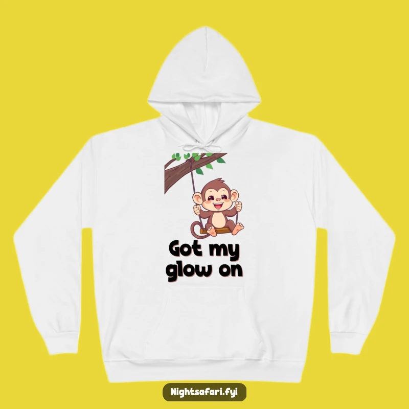 Funny Monkey Headlamp Hoodie: Stay Cozy On Your Adventures With This Fun Gift