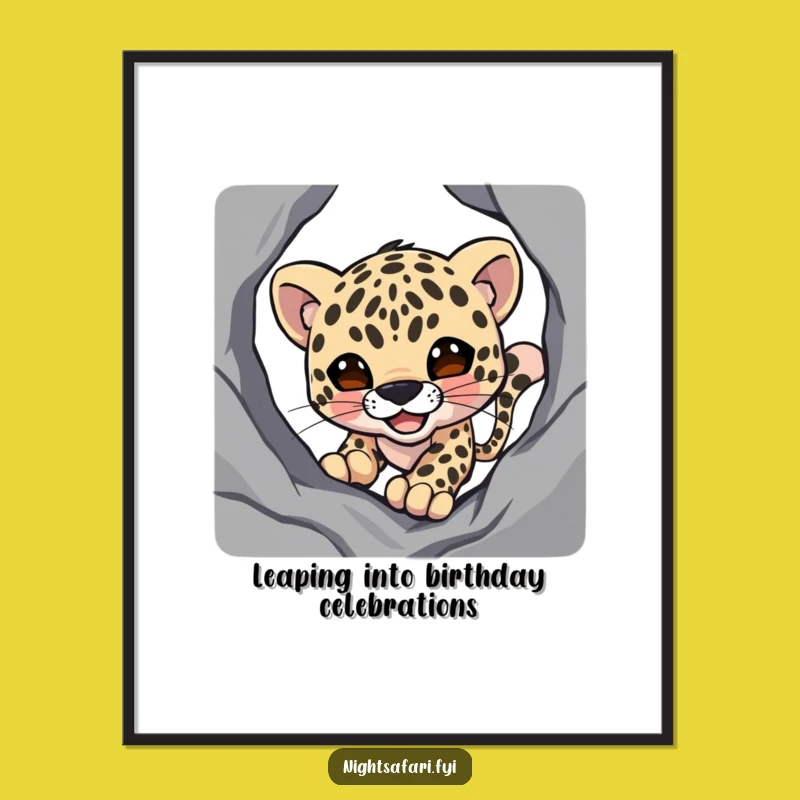 Free Printable Wall Art: Stealthy Leopard Funny Downloadable Decor for Lounges