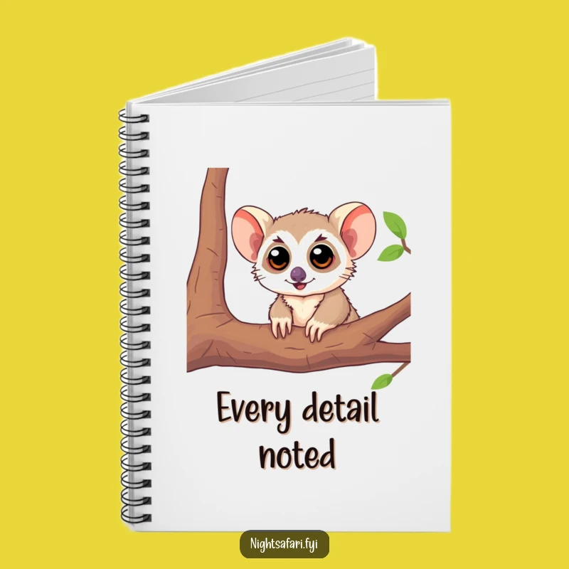 Funny Tarsier Large Eyes Notebook: Jot Down Observations with Flair