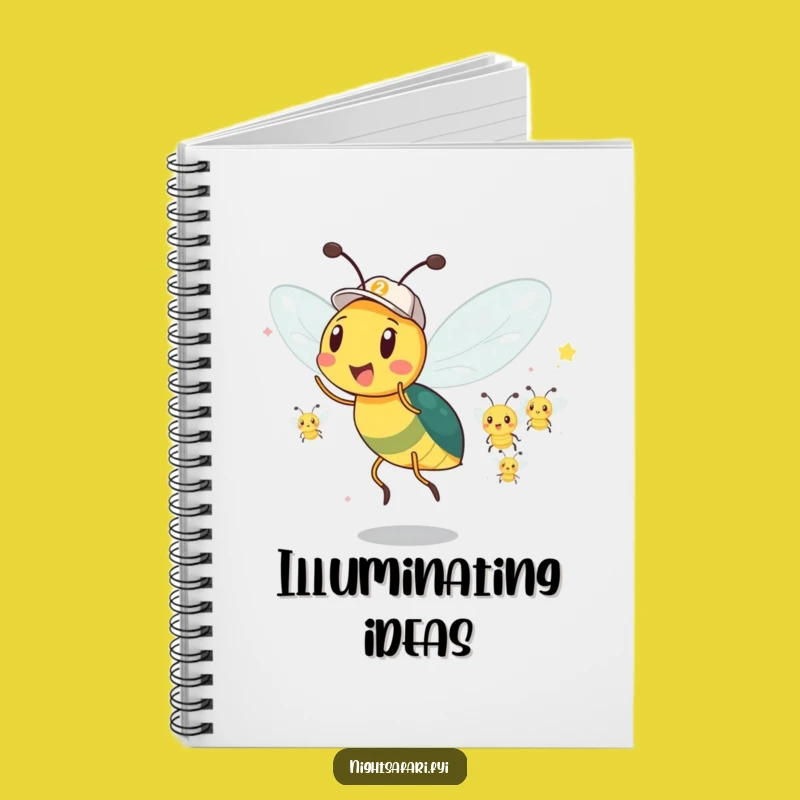Funny Firefly Parade Notebook: Jot Down Bright Ideas!