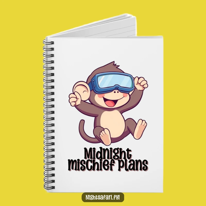 Funny Monkey Journal: Record Adventures with a Playful Swinger's Keen Eye Gift