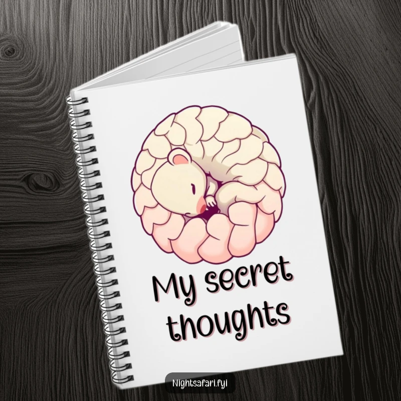 Funny Pangolin Notebook: A shy pangolin curled into a playful ball, ready to capture notes with its charming and protective presence.