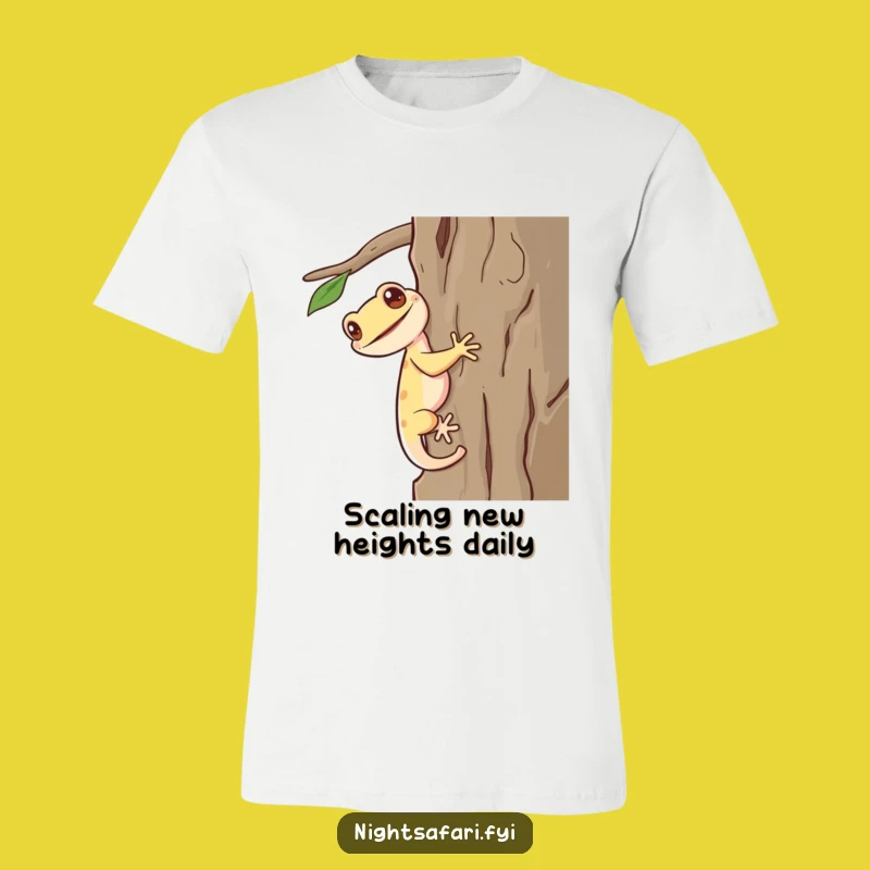 Funny Giggling Gecko T-Shirt A Playful Gift For Humorous People