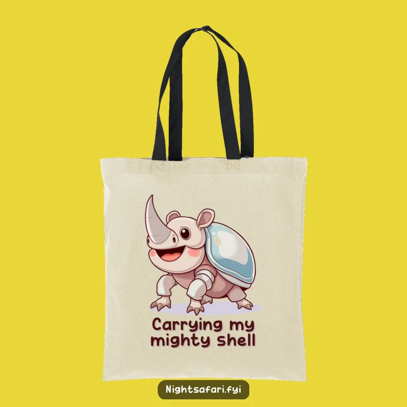Funny Rhinoceros Beetle Tote Bag A Sturdy Gift For Determined Shoppers